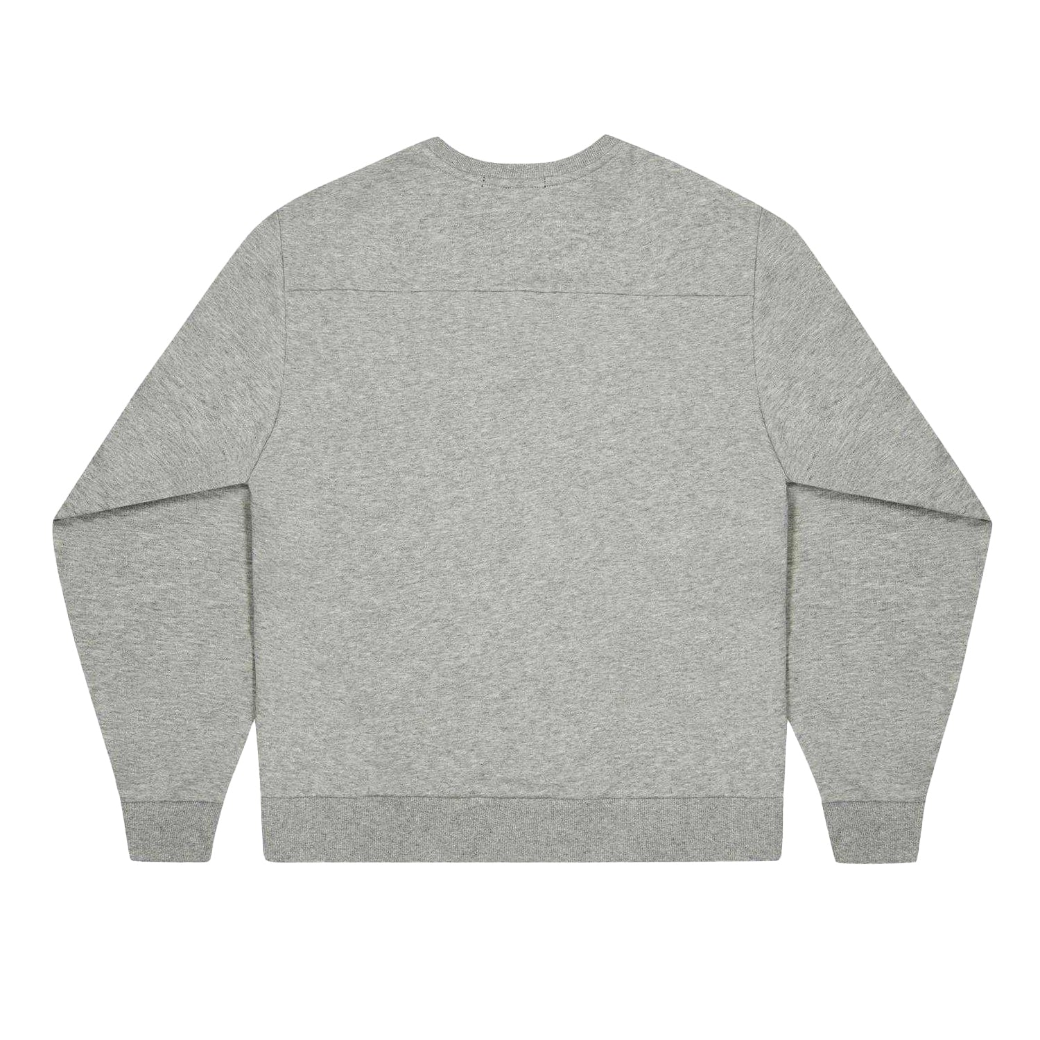 Grey Marl - Back - No Fear Mens Technical Zip Pocket Jumper