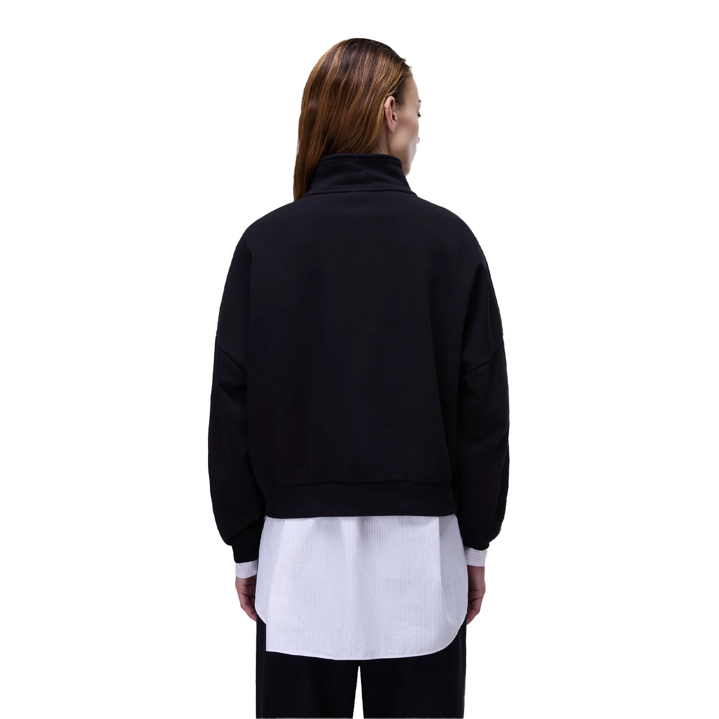 Black - Lifestyle - Napapijri Womens-Ladies Almas Quarter Zip Sweatshirt