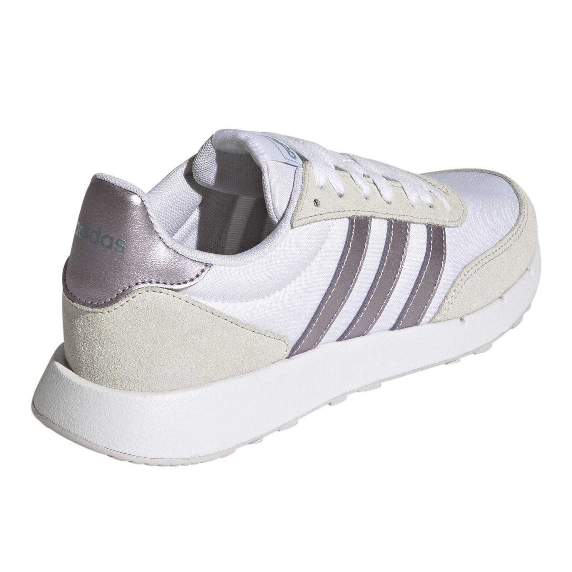White - Back - Adidas Womens-Ladies Run 60s 2.0 Trainers