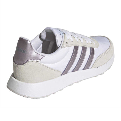 White - Back - Adidas Womens-Ladies Run 60s 2.0 Trainers