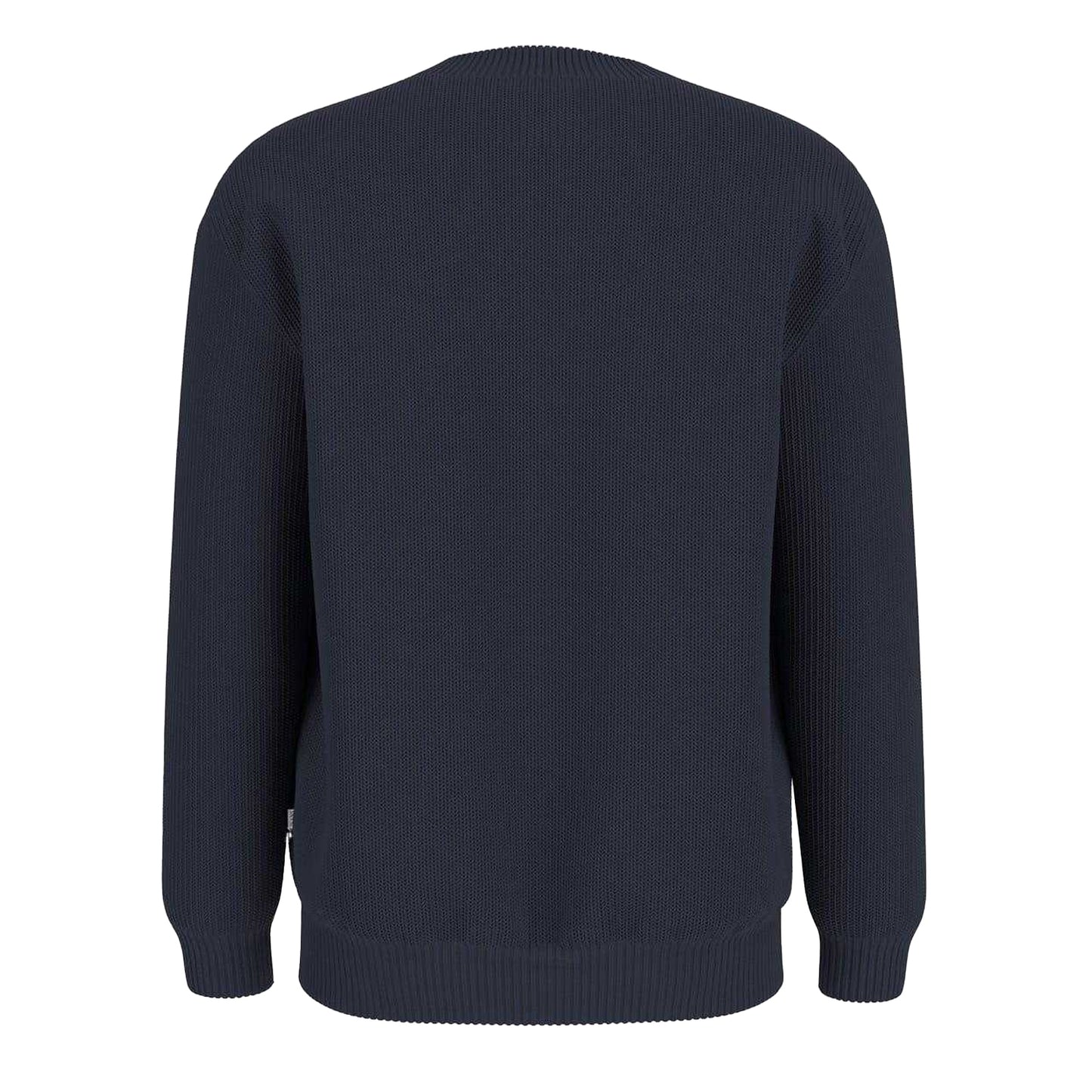 Ocean Blue - Back - Guess Mens Knitted Long-Sleeved Jumper