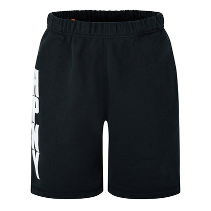 Black-White - Front - Heron Preston Mens HPNY Regular Sweat Shorts