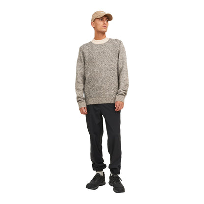 Peyote - Lifestyle - Jack And Jones Mens Space Dye Knitted Crew Neck Jumper