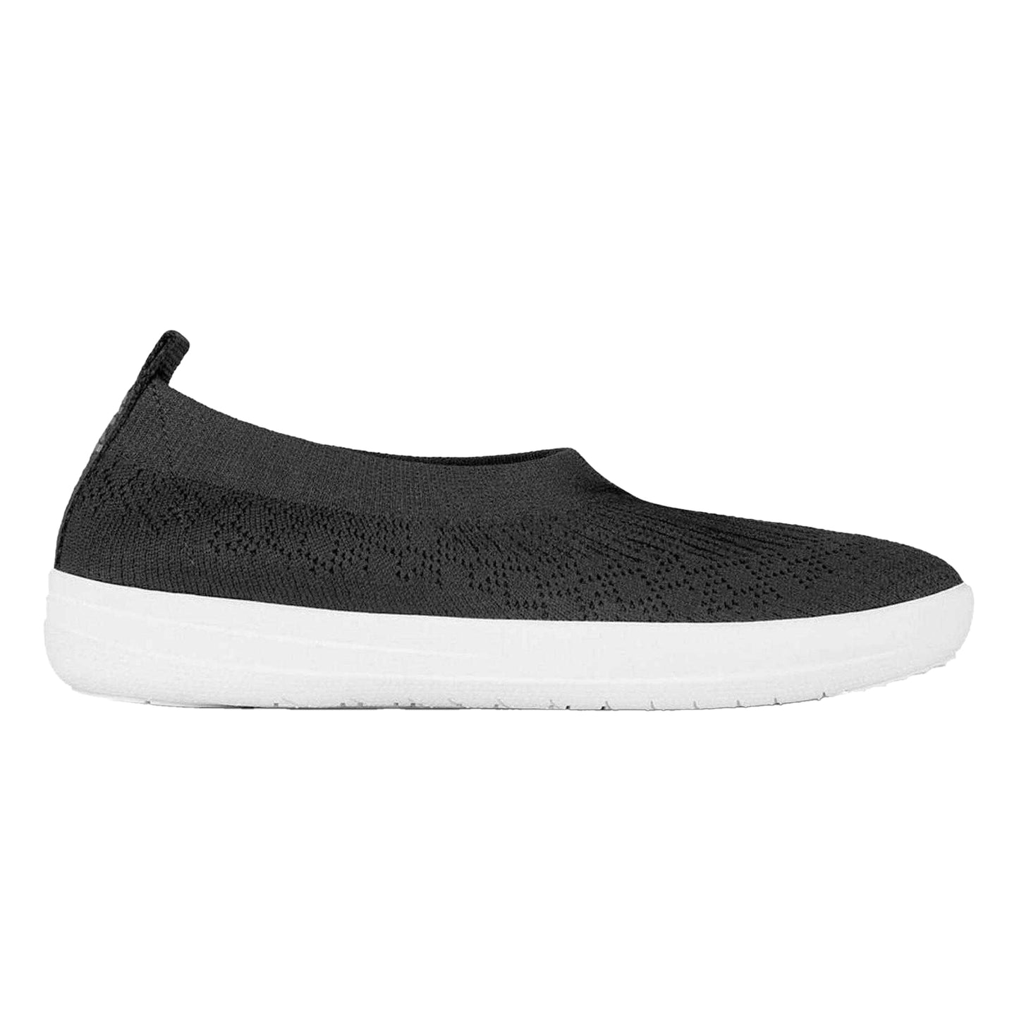Black - Back - FitFlop Womens-Ladies Uberknit Pumps