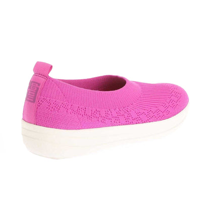 Violet - Back - FitFlop Womens-Ladies Uberknit Pumps