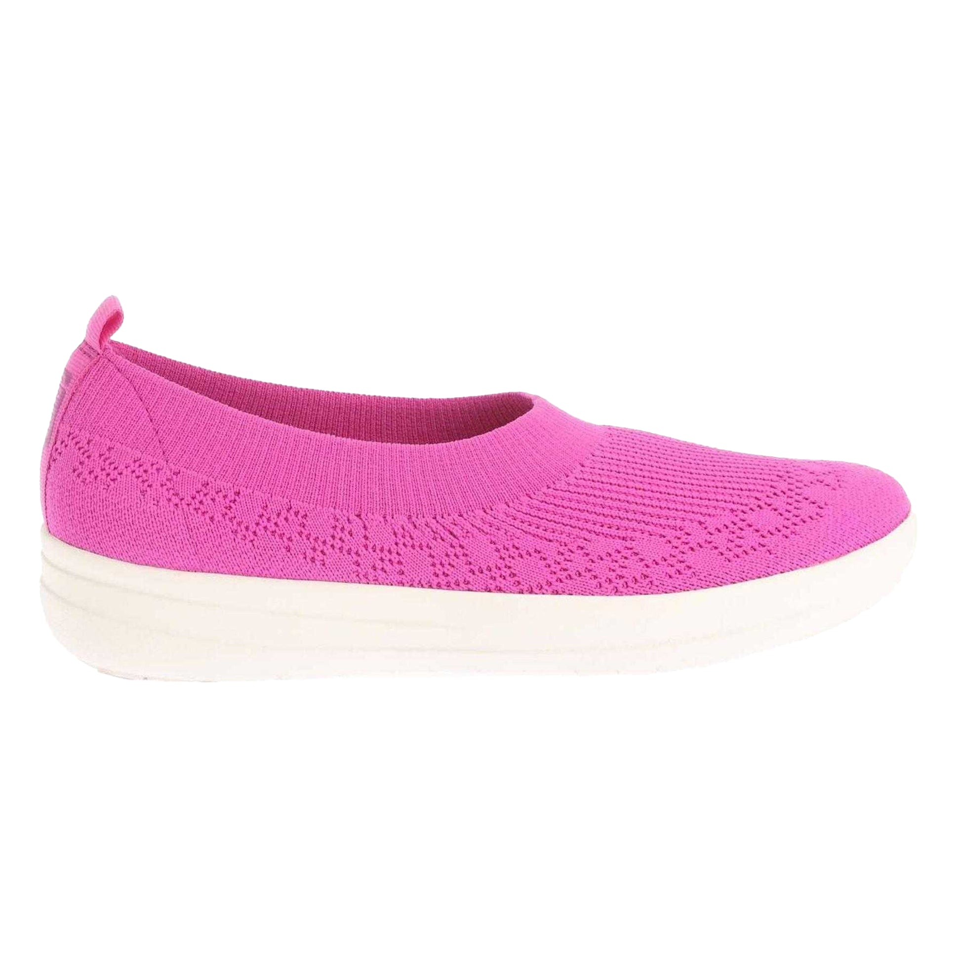 Violet - Side - FitFlop Womens-Ladies Uberknit Pumps