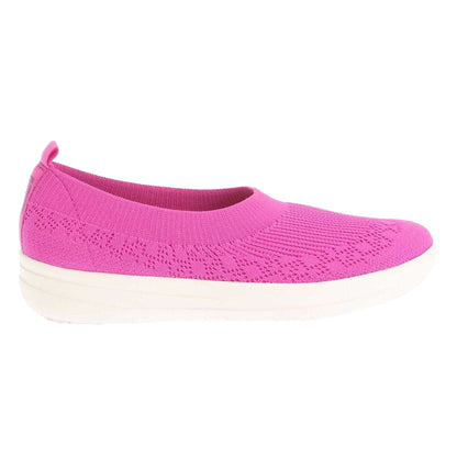 Violet - Side - FitFlop Womens-Ladies Uberknit Pumps