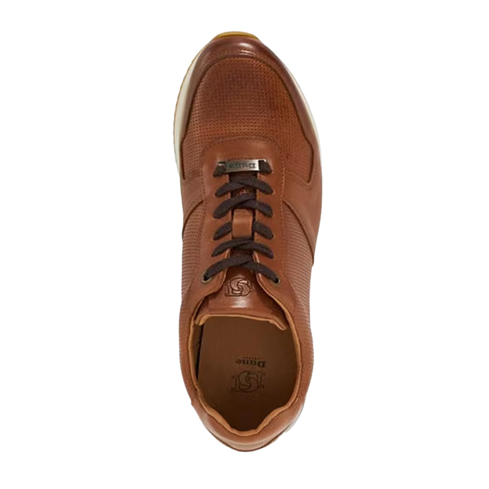 Tan - Lifestyle - Dune London Mens Trilogy Suede Trainers