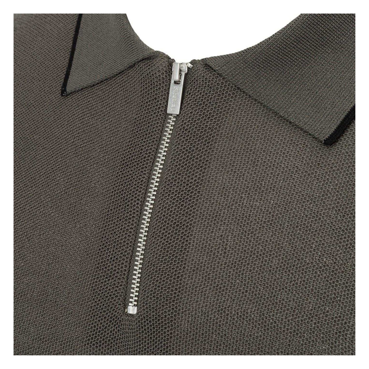 Green - Lifestyle - Firetrap Mens Knitted Regular Short-Sleeved Polo Shirt