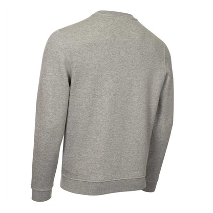 Grey Marl - Back - Calvin Klein Mens Embroidered Logo Jumper