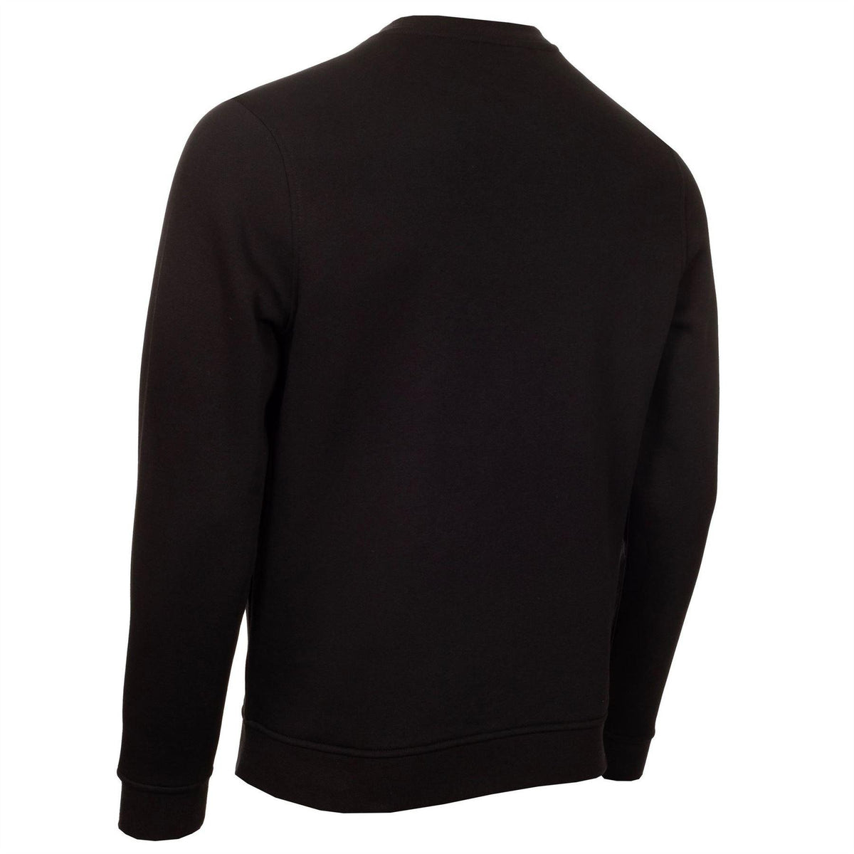 Black - Back - Calvin Klein Mens Embroidered Logo Jumper