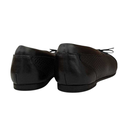 Black - Back - Firetrap Womens-Ladies Bow Detail Ballet Flats