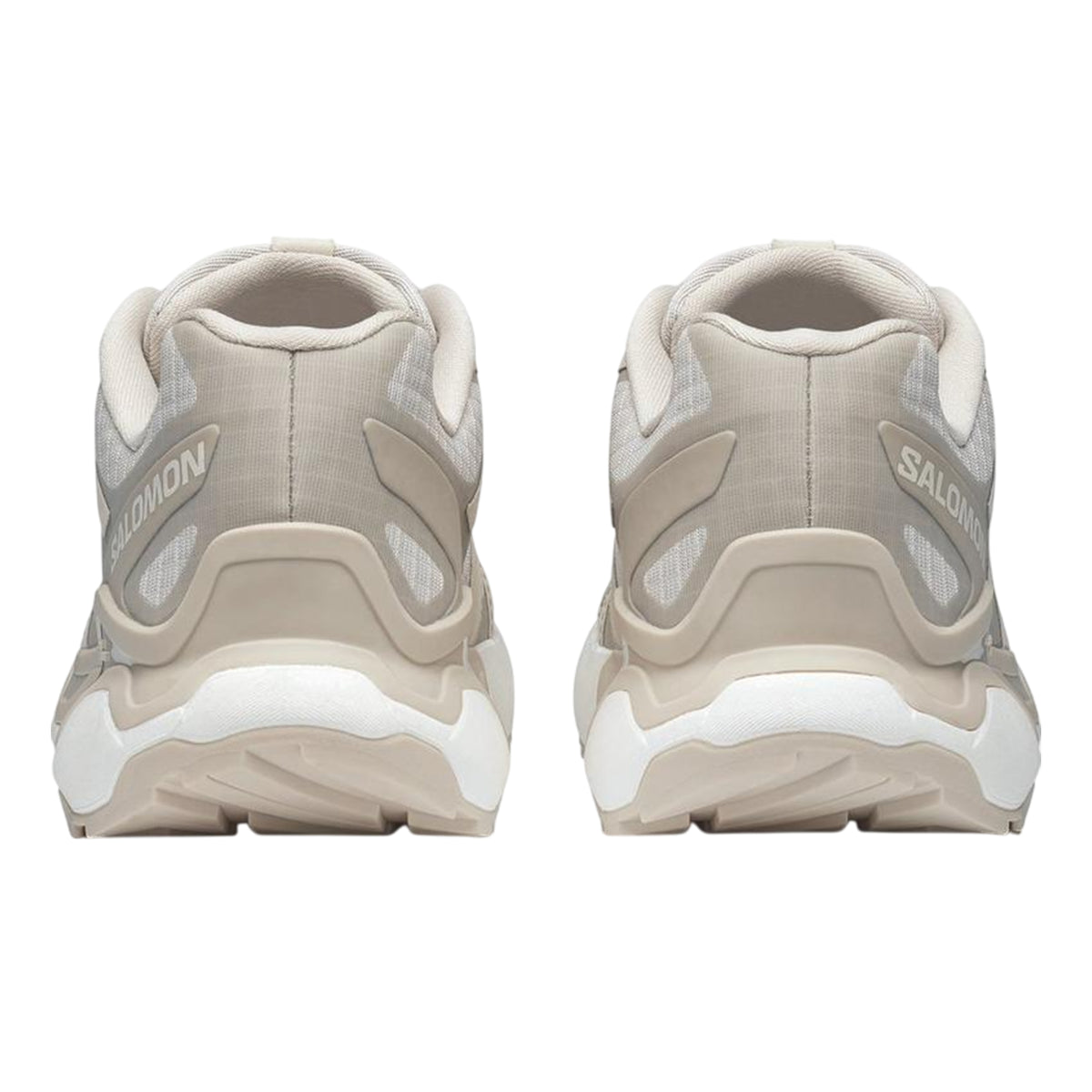 Vanilla-Rainy Day - Back - Salomon Womens-Ladies XC Roam Running Shoes