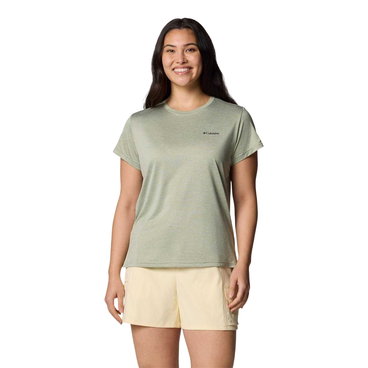Green - Front - Columbia Womens-Ladies Vista Performance T-Shirt