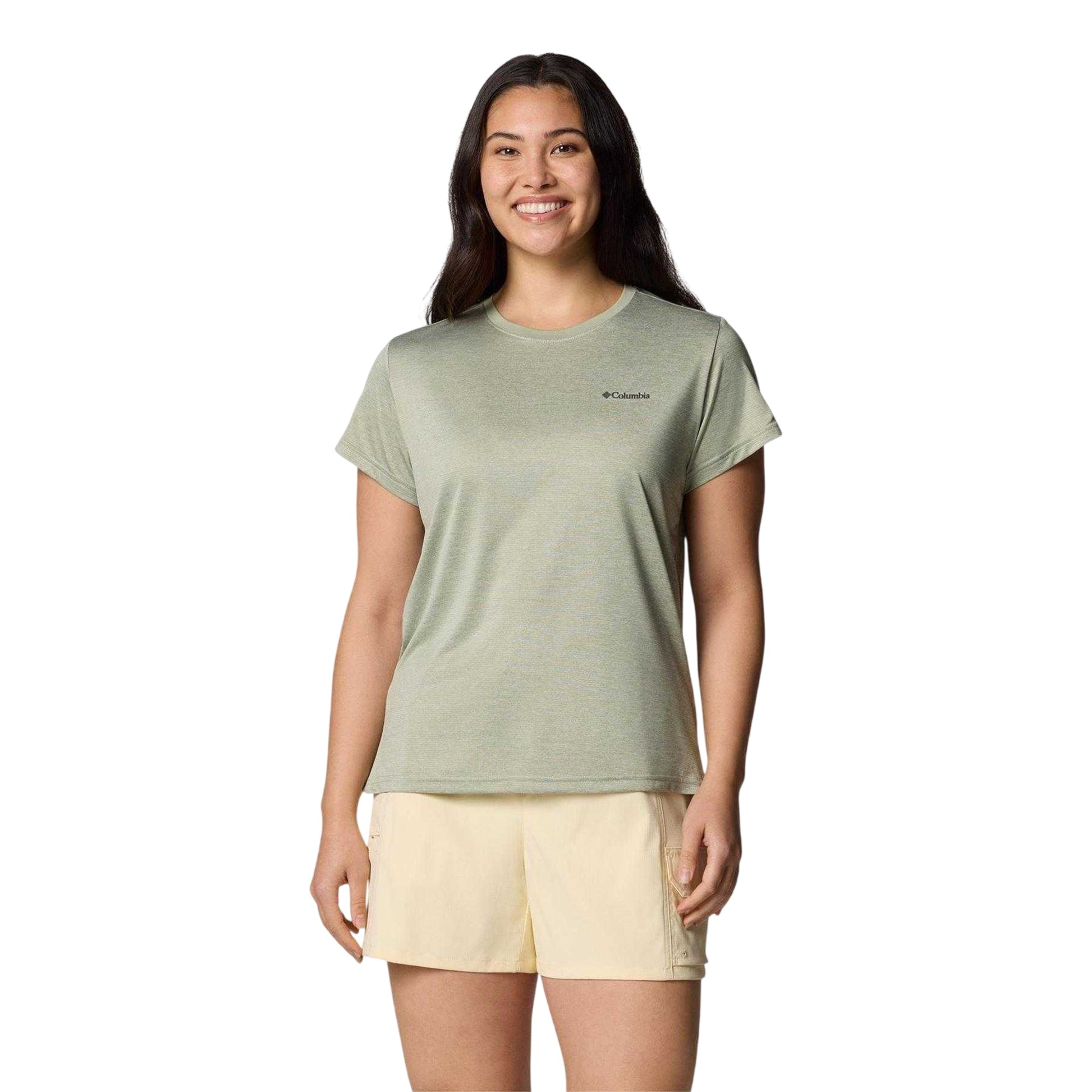 Green - Front - Columbia Womens-Ladies Vista Performance T-Shirt