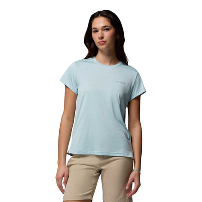 Blue - Front - Columbia Womens-Ladies Vista Performance T-Shirt
