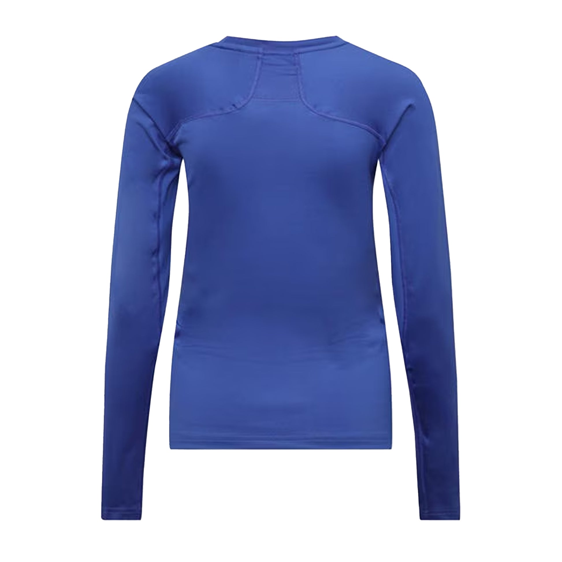 Lucid Blue - Back - Adidas Womens-Ladies Techfit Relaxed Fit Long-Sleeved T-Shirt