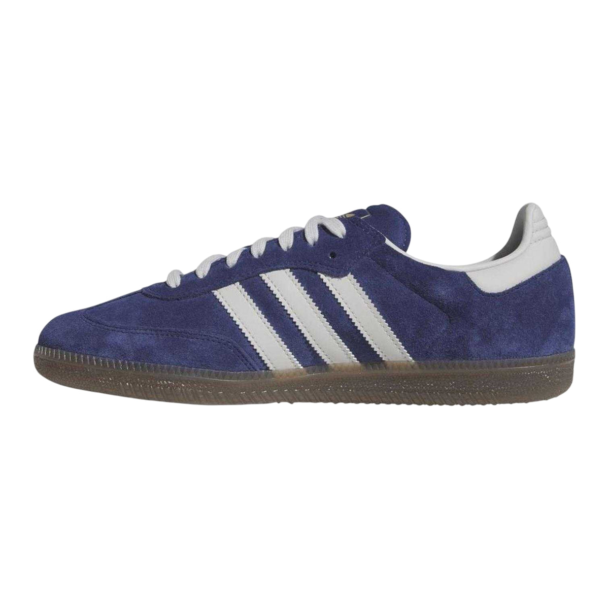 Dark Blue - Back - Adidas Mens Samba ADV Leather Trainers