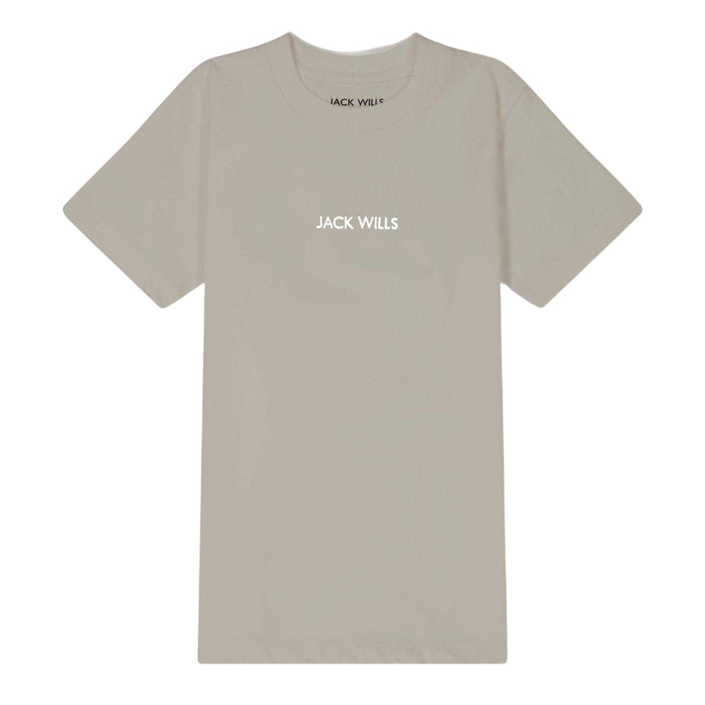 Willow - Front - Jack Wills Childrens-Kids Back Print Regular T-Shirt