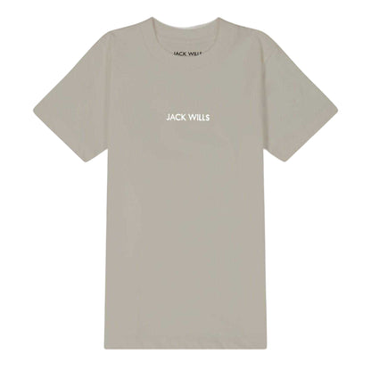 Willow - Front - Jack Wills Childrens-Kids Back Print Regular T-Shirt