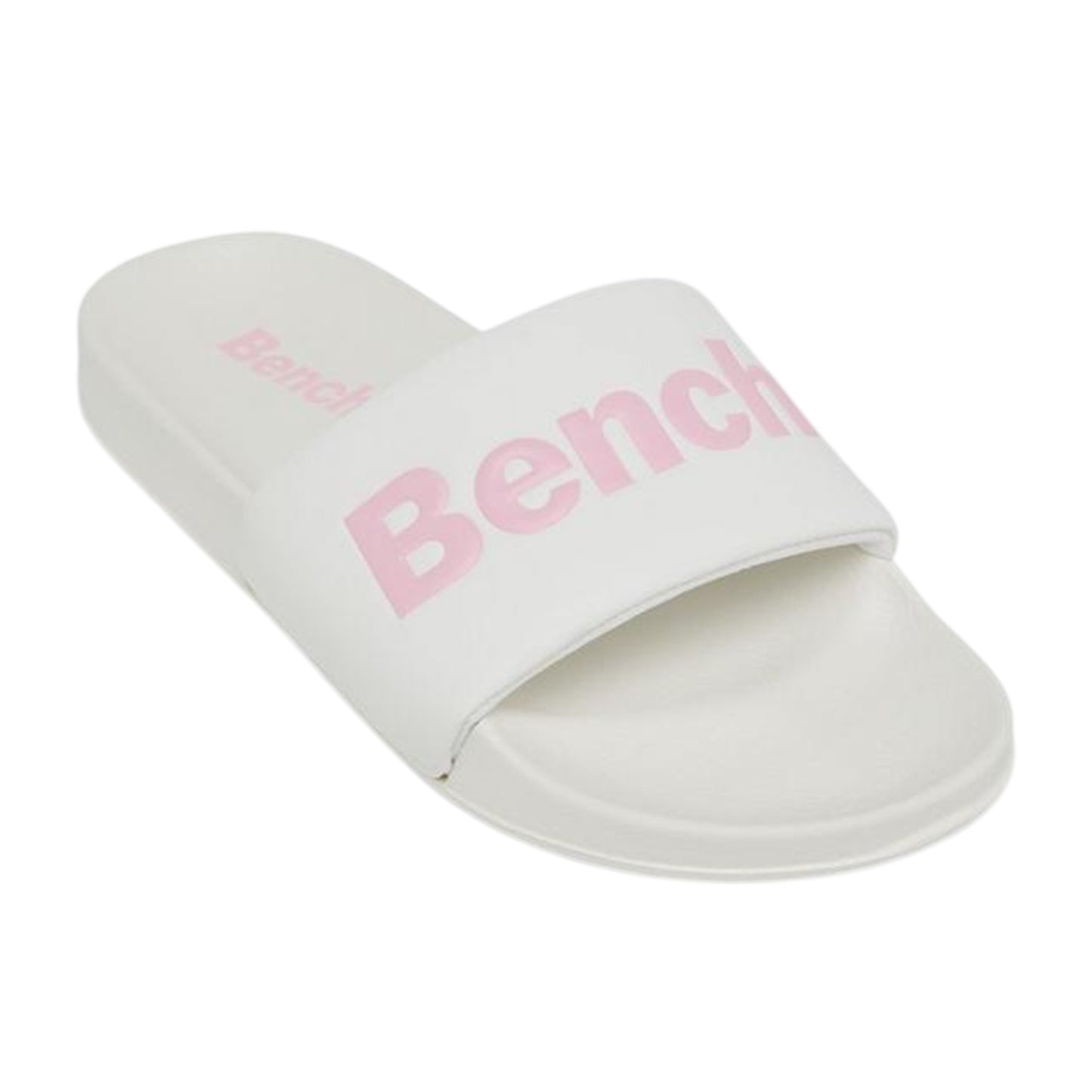 White - Side - Bench Womens-Ladies Calypso Slides