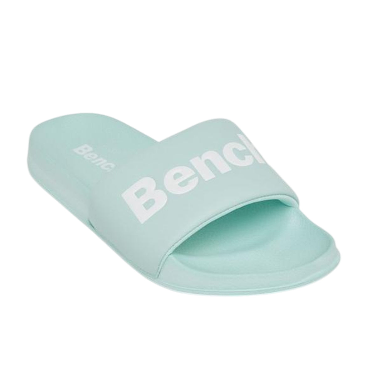 Light Blue - Side - Bench Womens-Ladies Calypso Slides