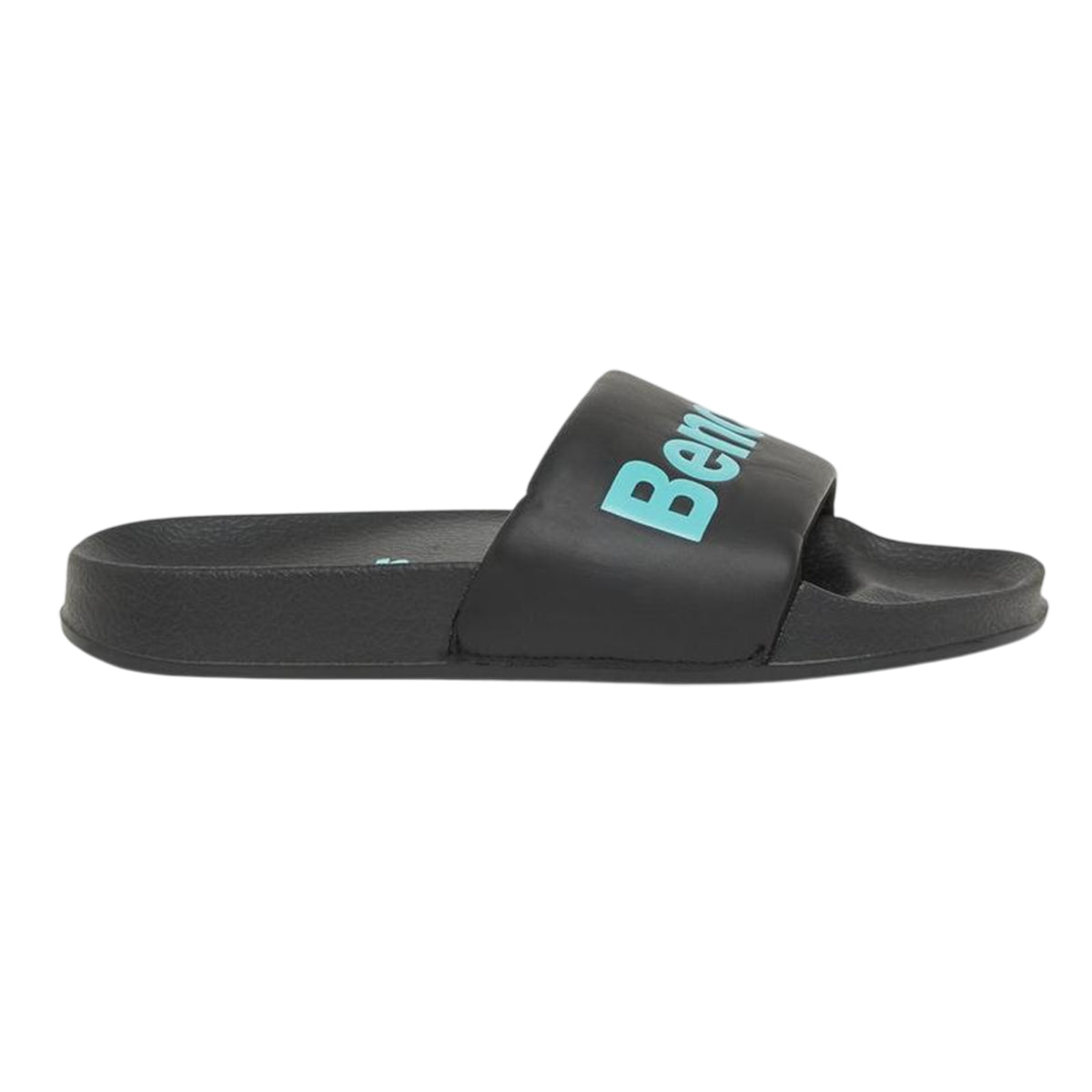 Black - Front - Bench Womens-Ladies Calypso Slides
