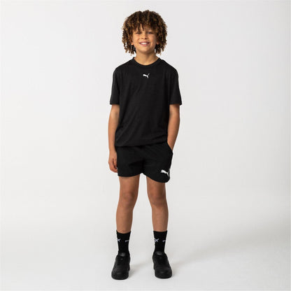 Black - Pack Shot - Puma Childrens-Kids Train All Day T-Shirt
