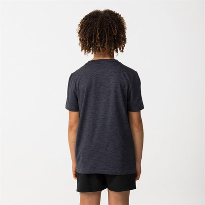 Dark Grey - Lifestyle - Puma Childrens-Kids Train All Day T-Shirt
