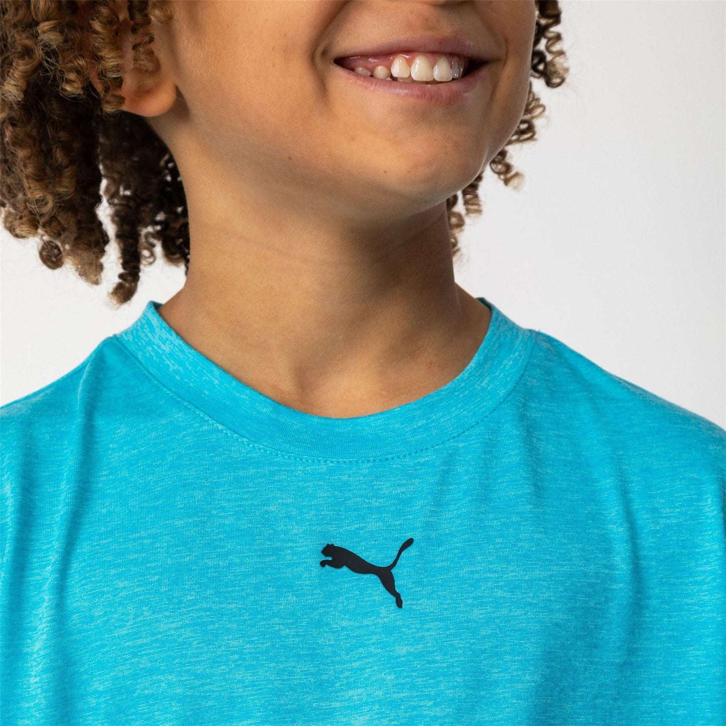 Sky Blue - Lifestyle - Puma Childrens-Kids Train All Day T-Shirt