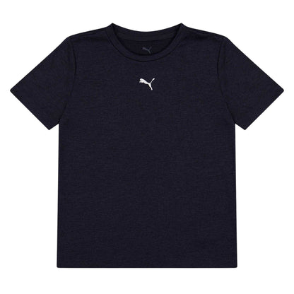 Navy - Front - Puma Childrens-Kids Train All Day T-Shirt