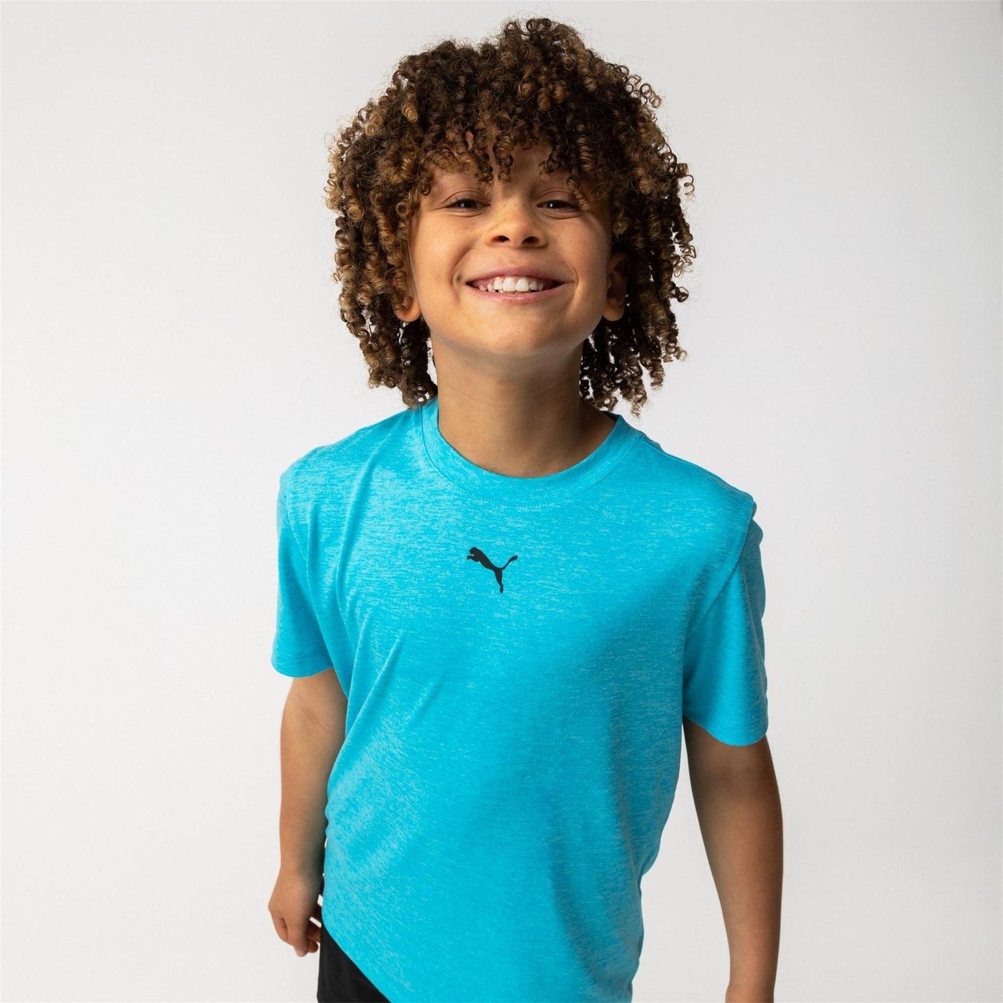 Sky Blue - Front - Puma Childrens-Kids Train All Day T-Shirt