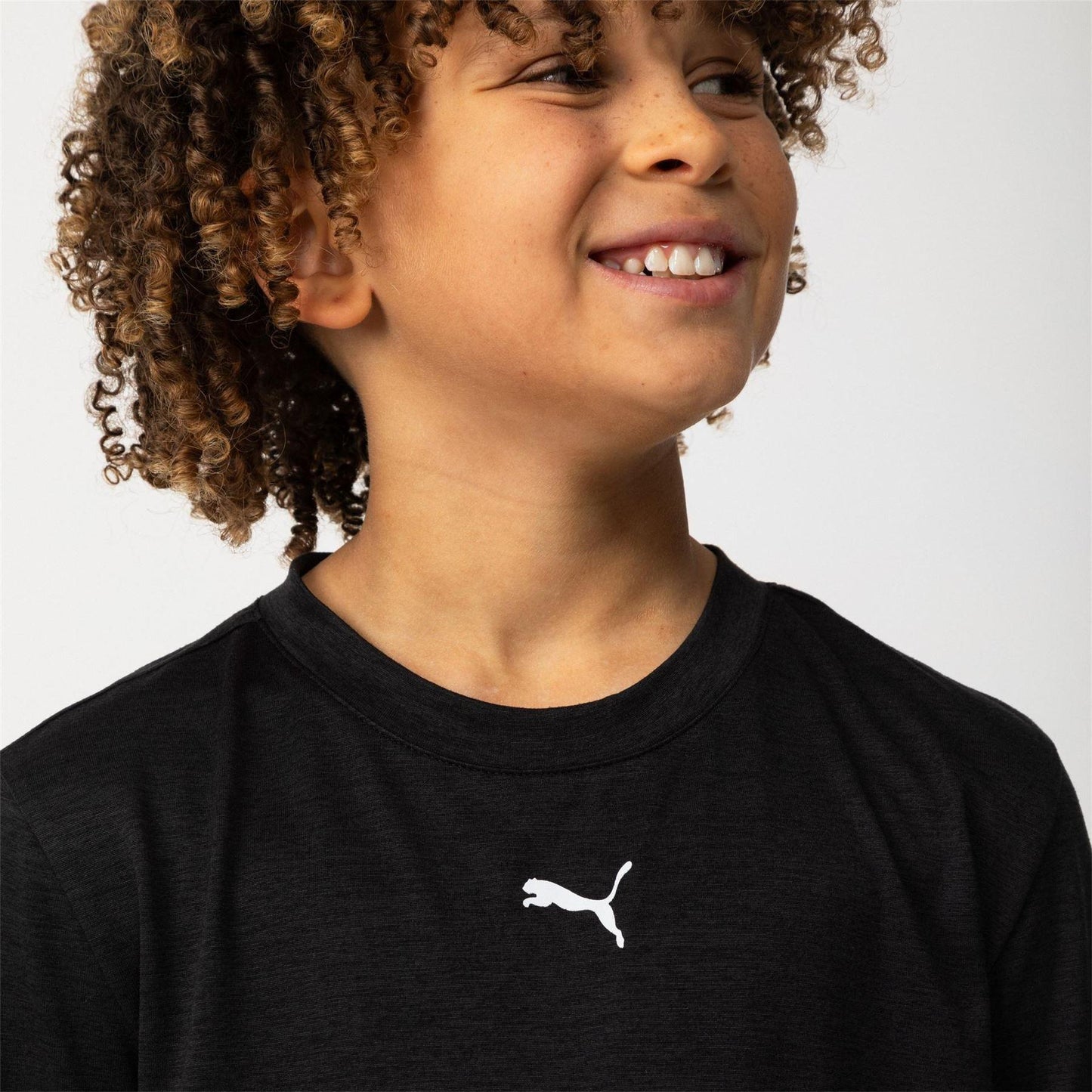 Black - Lifestyle - Puma Childrens-Kids Train All Day T-Shirt