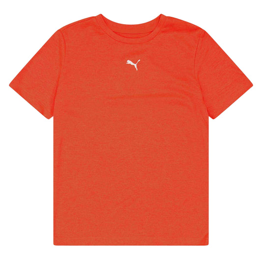 Glowing Red - Front - Puma Childrens-Kids Train All Day T-Shirt