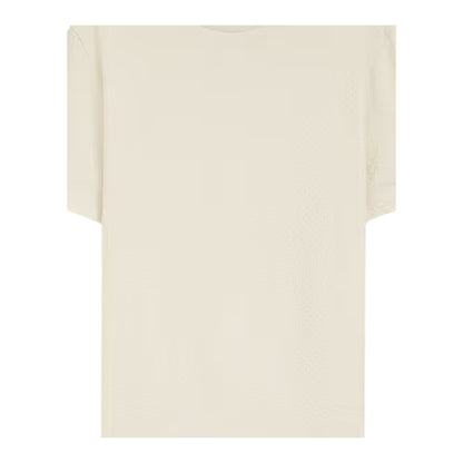White - Back - Boss Unisex Adult Esandy Silk Regular T-Shirt