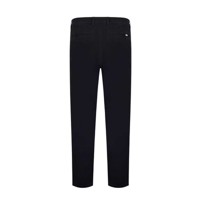 Black - Back - SoulCal Mens Cotton Blend Chinos