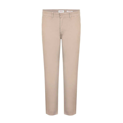 Stone - Front - SoulCal Mens Cotton Blend Chinos