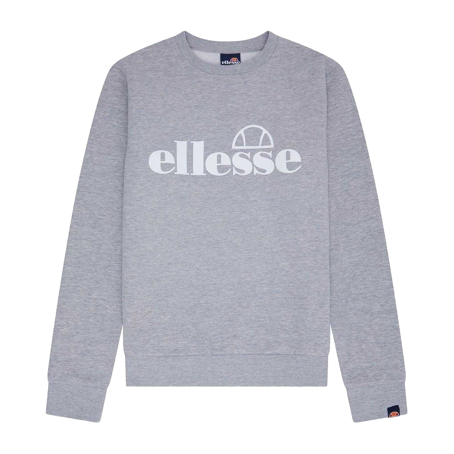 Grey Marl - Front - Ellesse Womens-Ladies Katana Crew Neck Sweatshirt