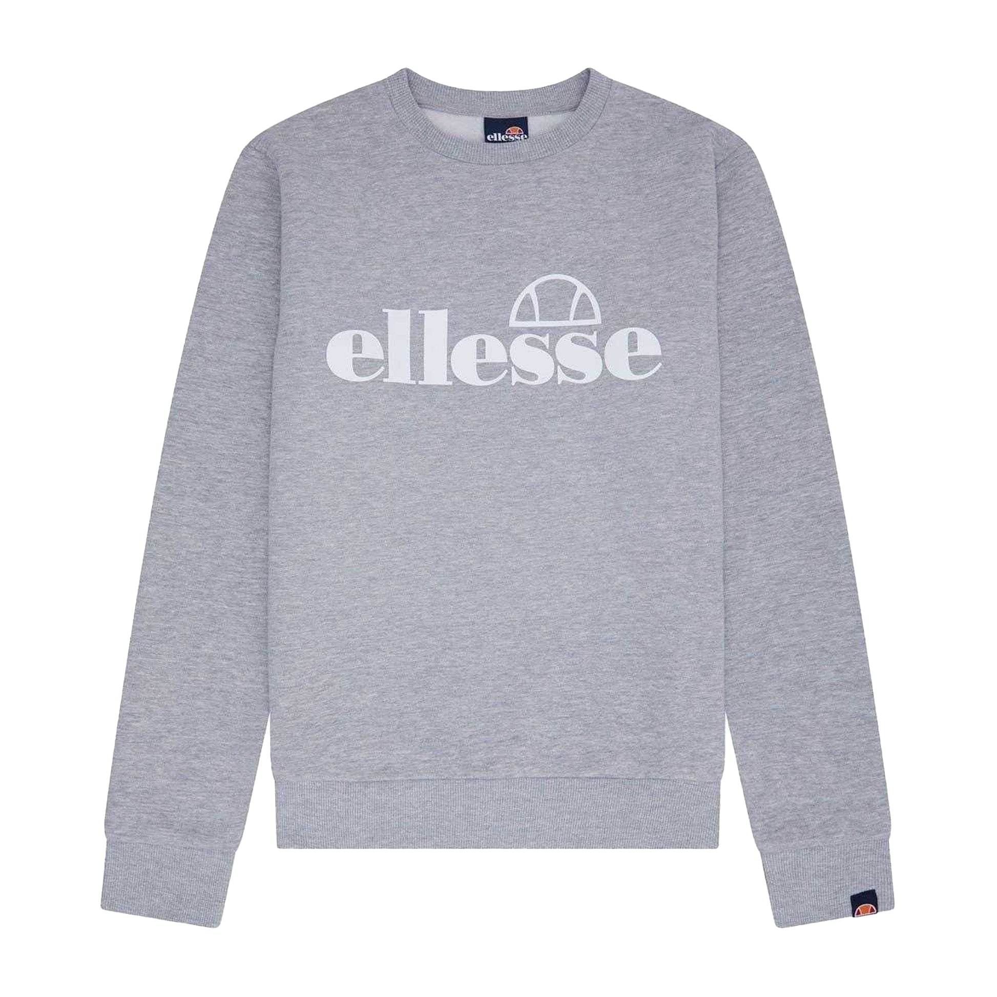 Grey Marl - Front - Ellesse Womens-Ladies Katana Crew Neck Sweatshirt