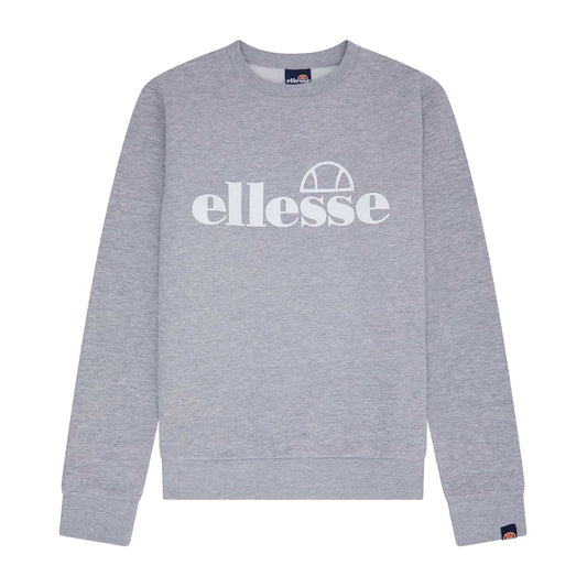 Grey Marl - Front - Ellesse Womens-Ladies Katana Crew Neck Sweatshirt