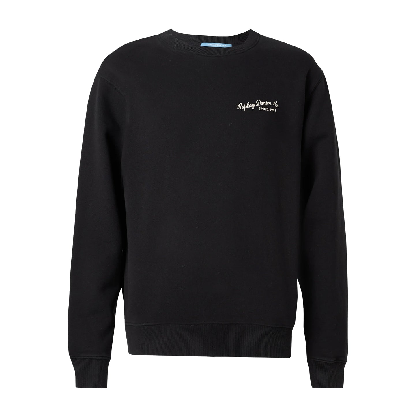 Black - Front - Jack And Jones Mens Crew Neck Sweatshirt