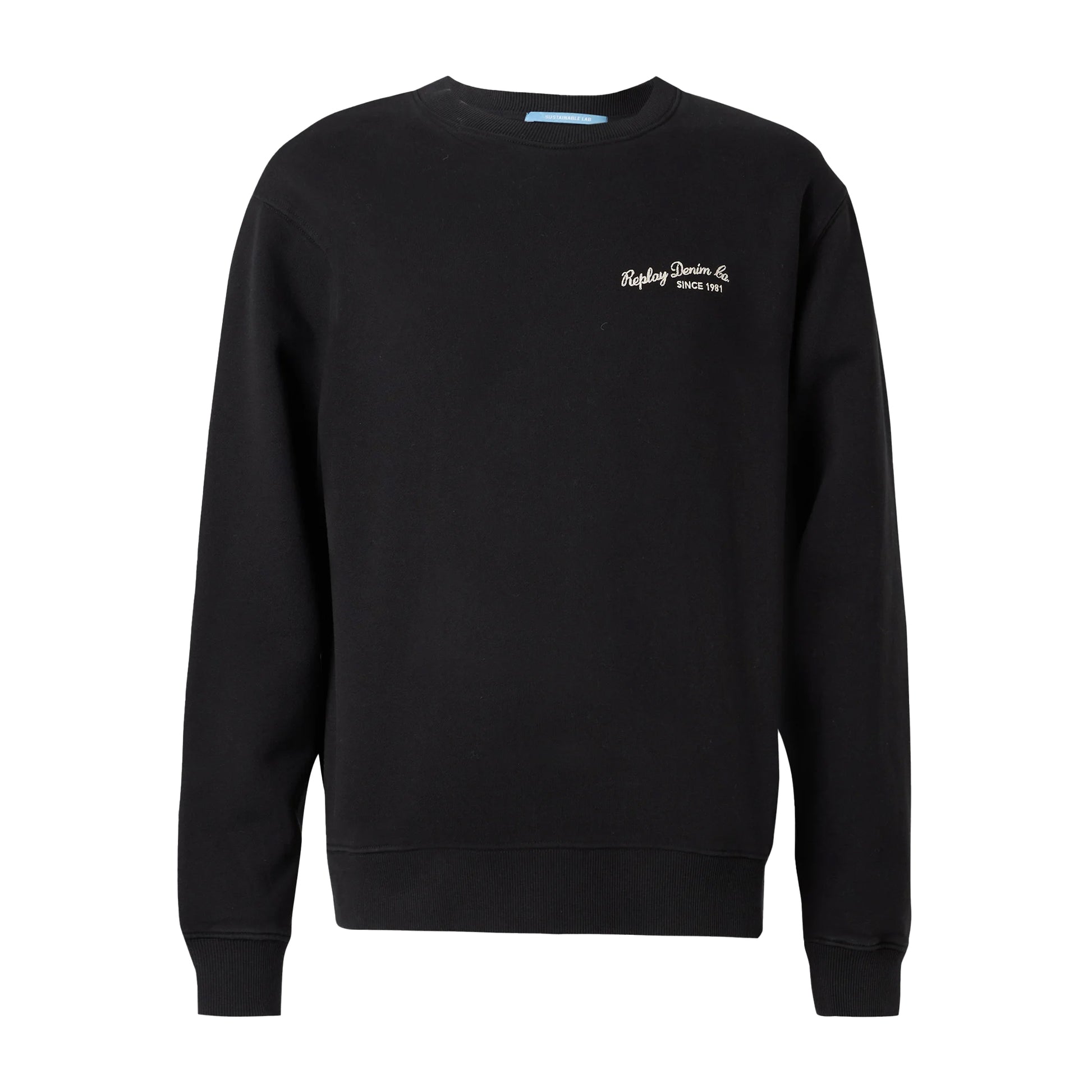 Black - Front - Jack And Jones Mens Crew Neck Sweatshirt