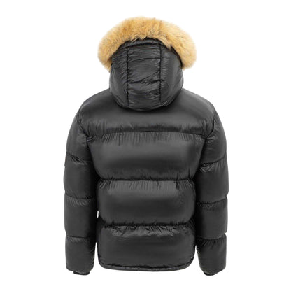 Black - Back - Loyalti Mens Shadow Insulated Puffer Jacket
