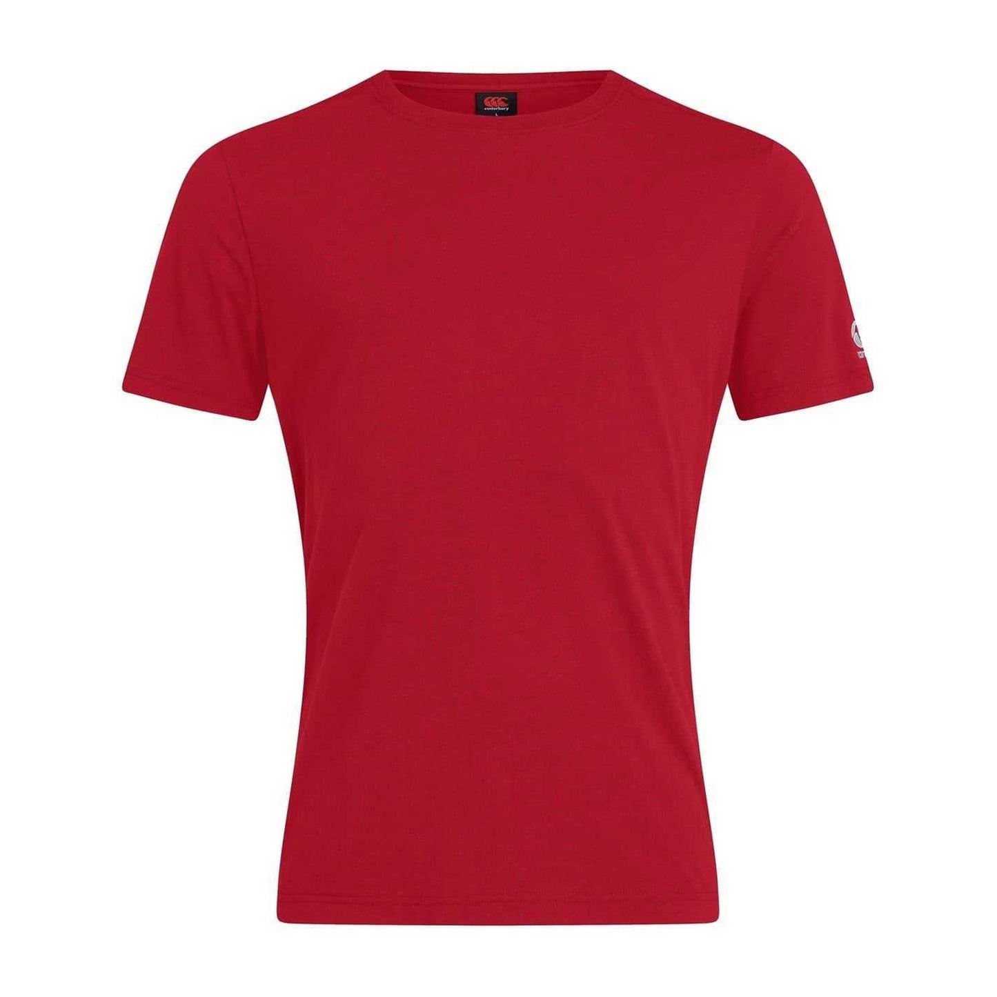 Red - Front - Canterbury Womens-Ladies Club Embroidered Logo T-Shirt