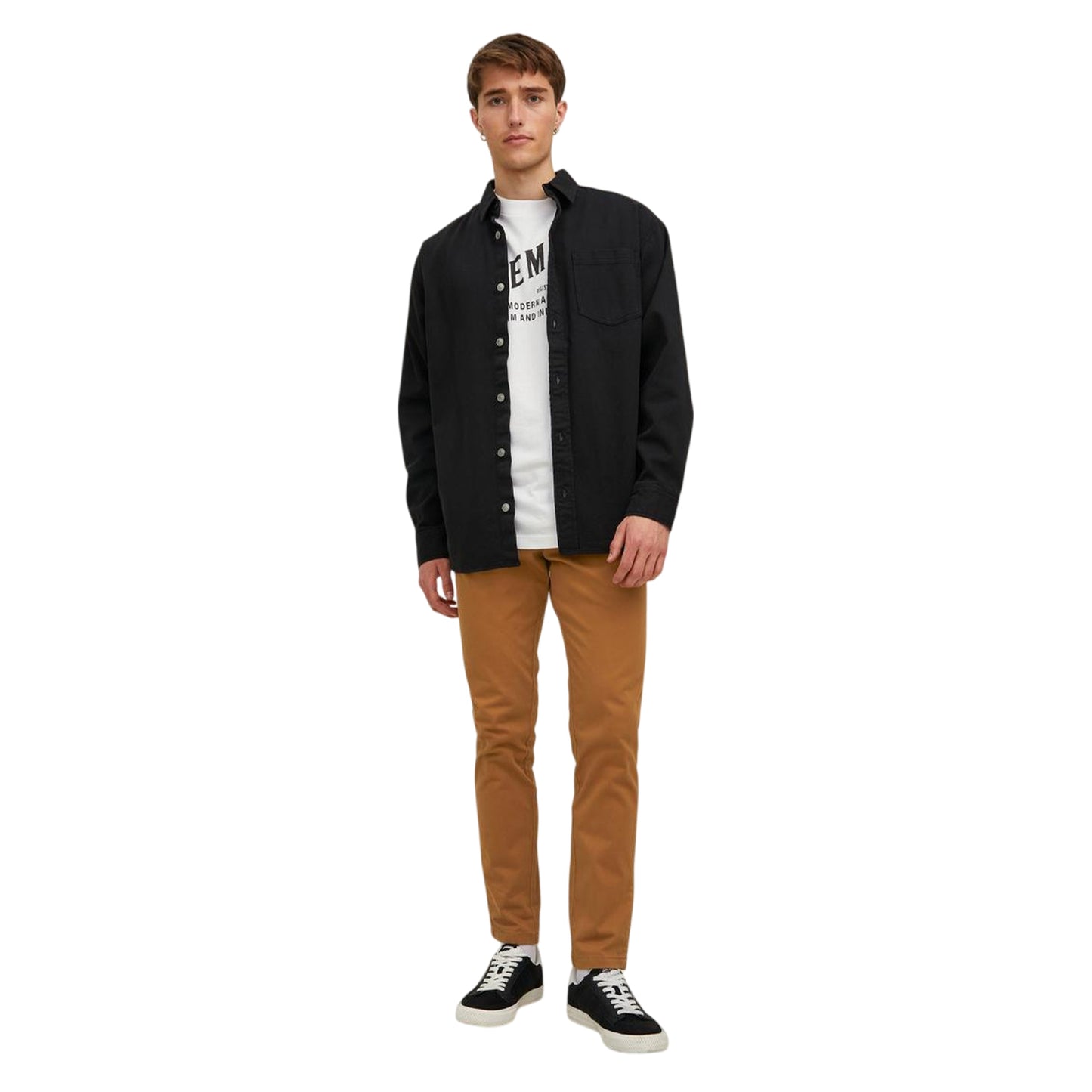 Rubber - Lifestyle - Jack And Jones Mens Marco Bowie Chinos