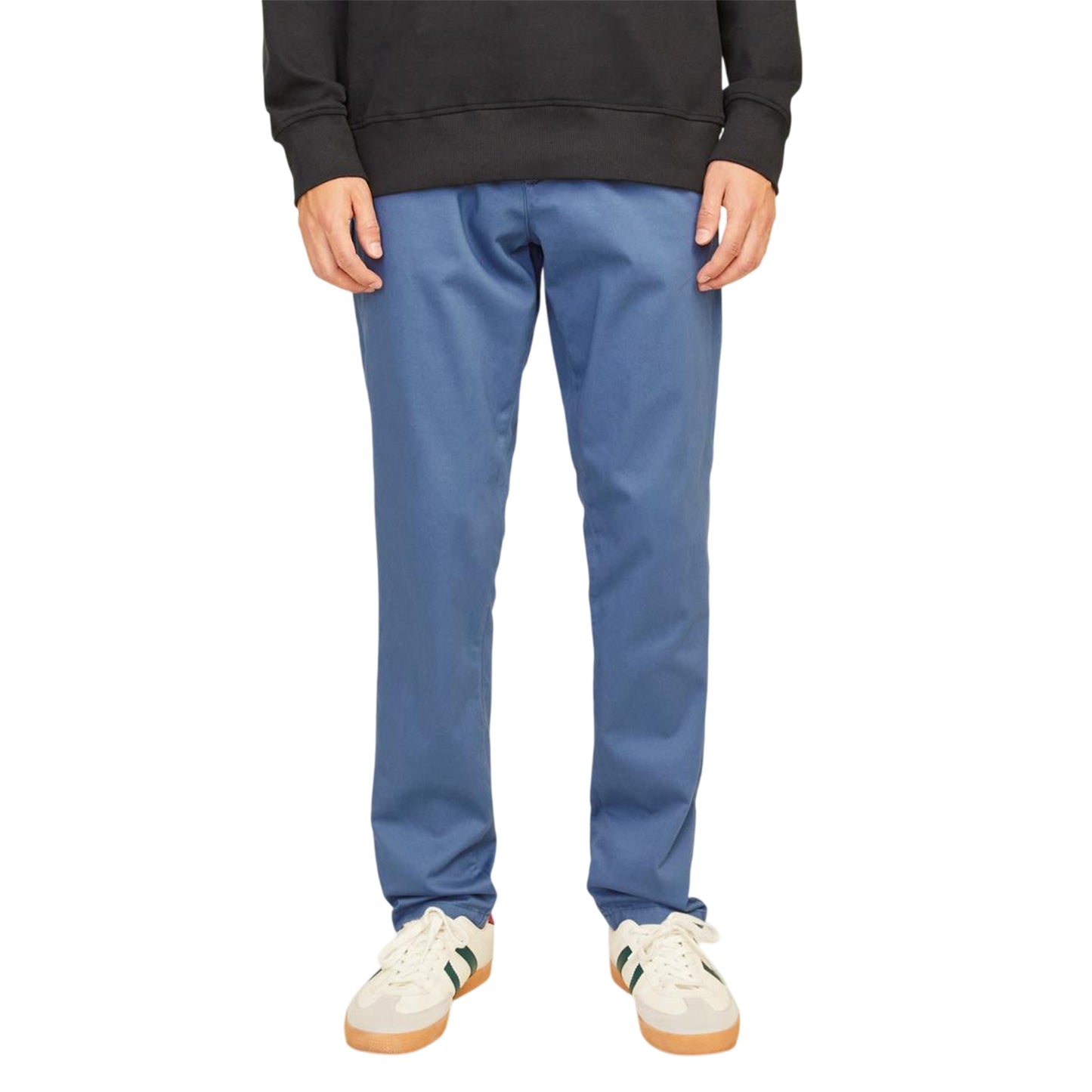 China Blue - Side - Jack And Jones Mens Marco Bowie Chinos