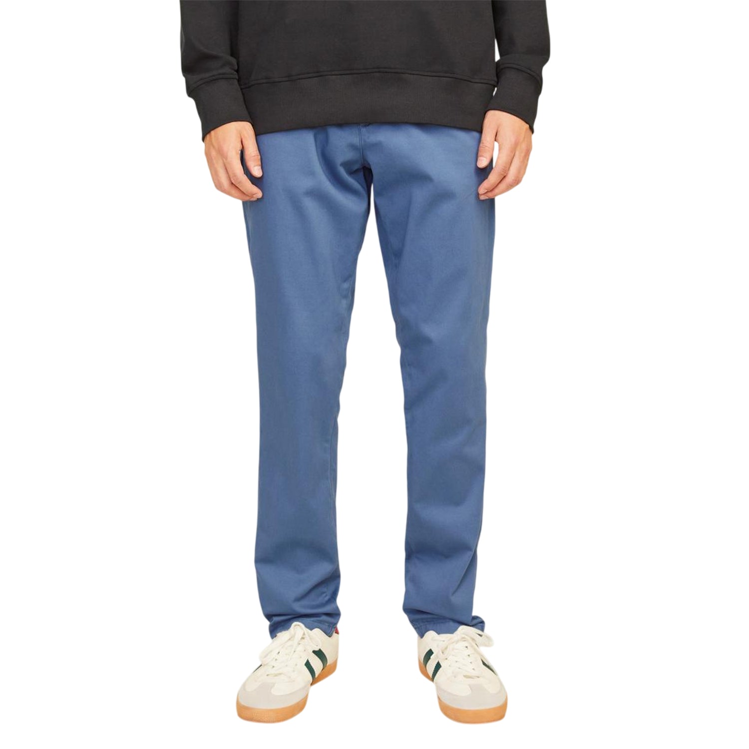 China Blue - Side - Jack And Jones Mens Marco Bowie Chinos