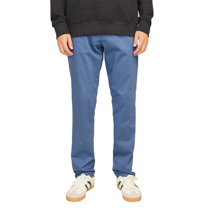 China Blue - Side - Jack And Jones Mens Marco Bowie Chinos