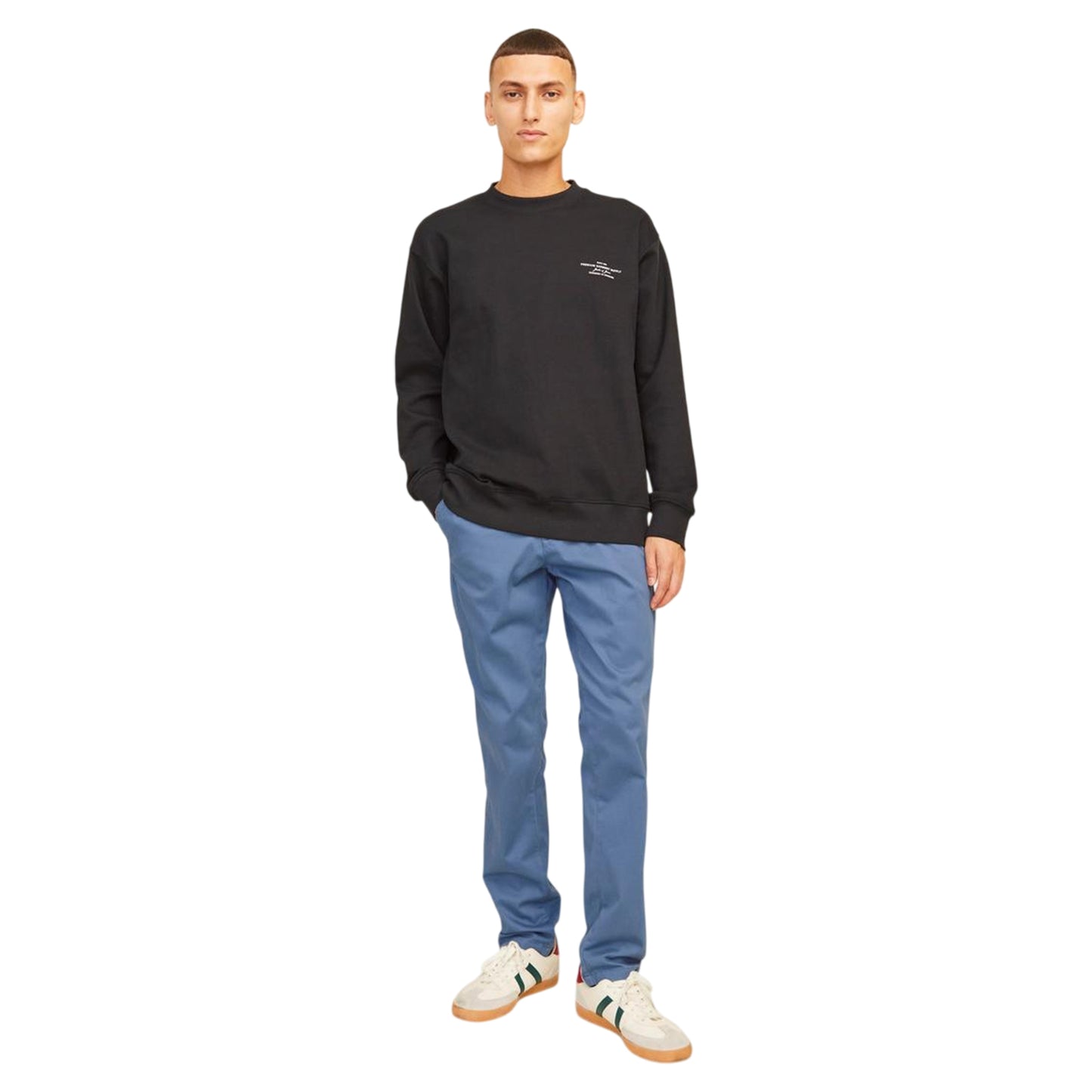 China Blue - Lifestyle - Jack And Jones Mens Marco Bowie Chinos