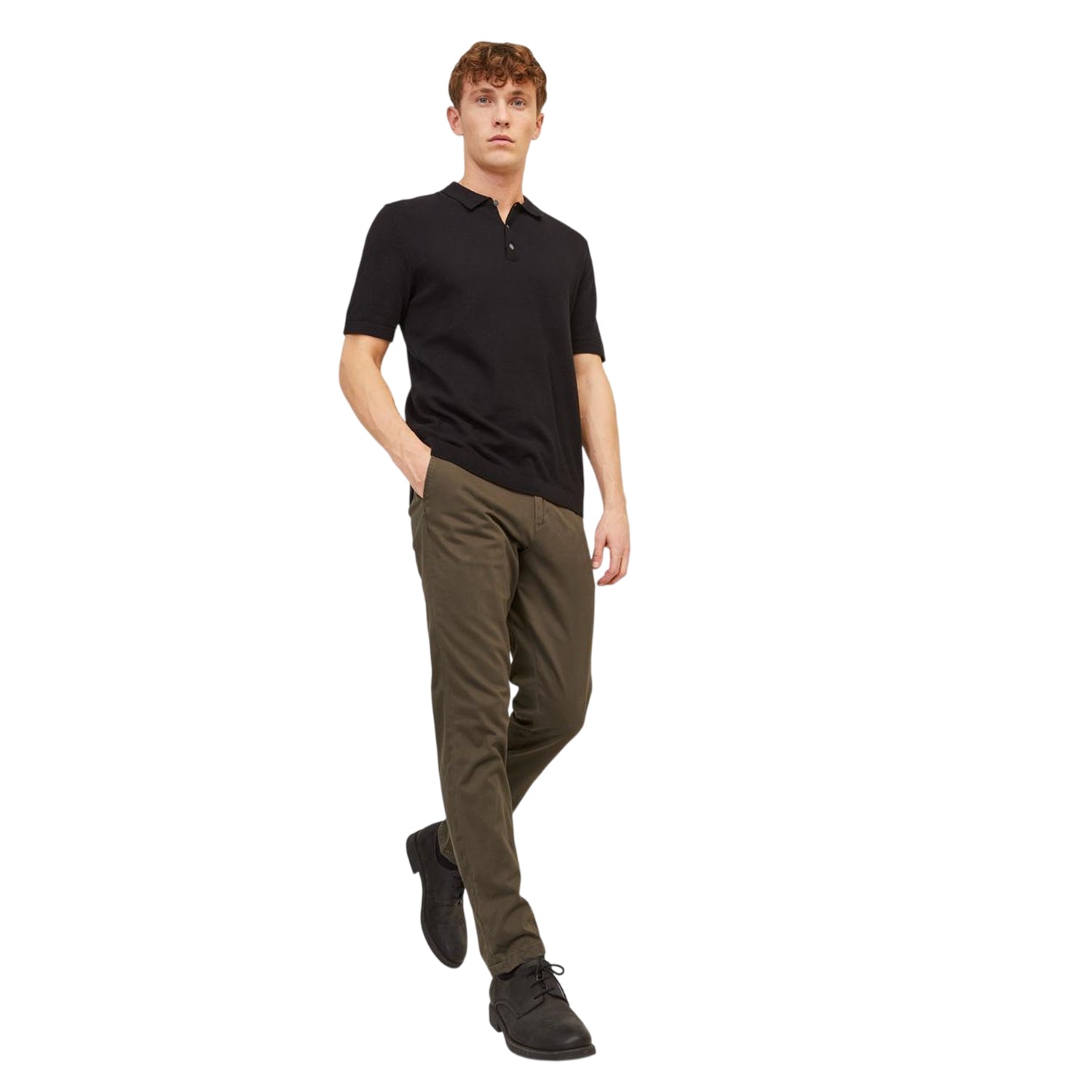 Dark Brown - Lifestyle - Jack And Jones Mens Marco Bowie Chinos
